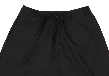 Ground Y Black Wool Poly Gabardine Sarouel Pants Size 3