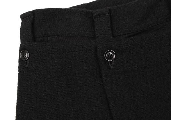 Ground Y Flannel Wool Paneled Skirt Pants Black Size 3