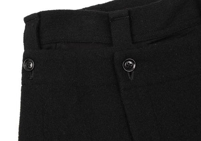 Ground Y Flannel Wool Paneled Skirt Pants Black Size 3