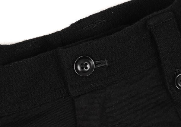 Ground Y Flannel Wool Paneled Skirt Pants Black Size 3