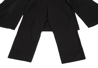 Ground Y Flannel Wool Paneled Skirt Pants Black Size 3