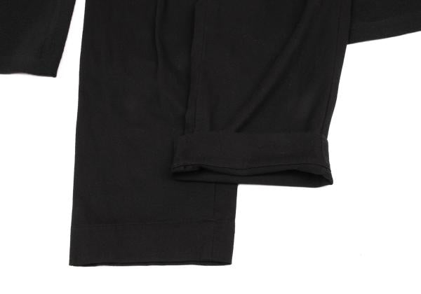 Ground Y Flannel Wool Paneled Skirt Pants Black Size 3