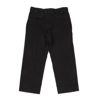 Ground Y Flannel Wool Paneled Skirt Pants Black Size 3
