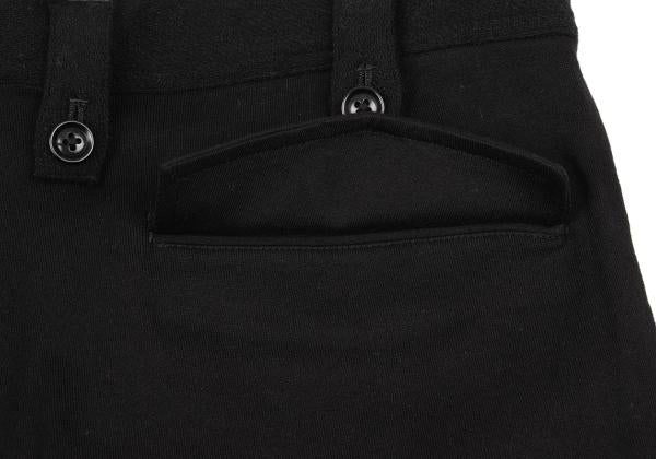 Ground Y Flannel Wool Paneled Skirt Pants Black Size 3