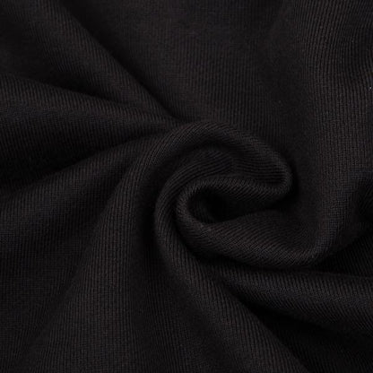 Y-3 Black Square Dot Foil Logo Print Sweatshirt Size L
