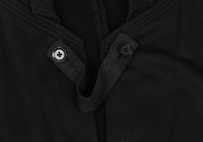 Y-3 Cotton Strap Sweat Jacket Black Size S