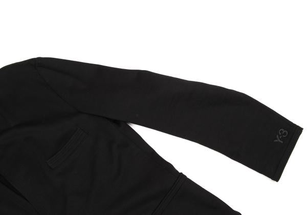 Y-3 Cotton Strap Sweat Jacket Black Size S