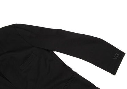 Y-3 Cotton Strap Sweat Jacket Black Size S