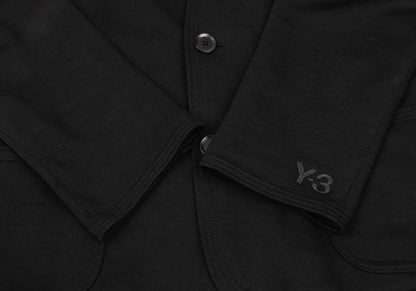 Y-3 Cotton Strap Sweat Jacket Black Size S