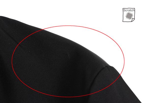 Y-3 Faux Leather Panel Ventilation Jacket Black Size S