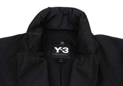Y-3 Faux Leather Panel Ventilation Jacket Black Size S
