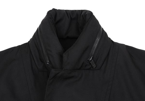 Y-3 Faux Leather Panel Ventilation Jacket Black Size S