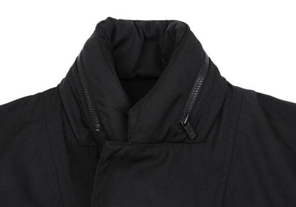 Y-3 Faux Leather Panel Ventilation Jacket Black Size S