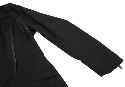 Y-3 Faux Leather Panel Ventilation Jacket Black Size S