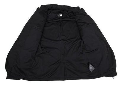 Y-3 Faux Leather Panel Ventilation Jacket Black Size S