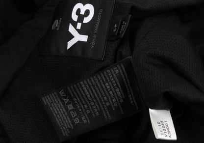 Y-3 Faux Leather Panel Ventilation Jacket Black Size S