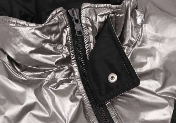 Y-3 Poly Metallic Padded Vest Silver Size S