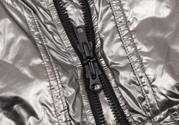 Y-3 Poly Metallic Padded Vest Silver Size S