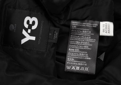 Y-3 Poly Metallic Padded Vest Silver Size S