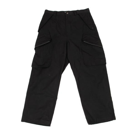 Y-3 Poly Zip Pocket Cargo Pants Black Size XS
