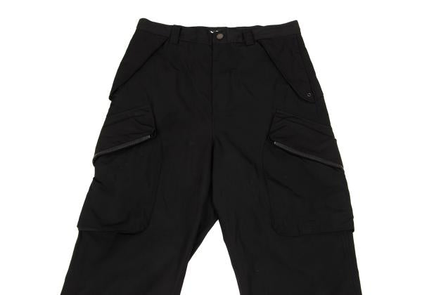 Y-3 Poly Zip Pocket Cargo Pants Black Size XS