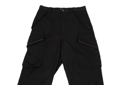 Y-3 Poly Zip Pocket Cargo Pants Black Size XS