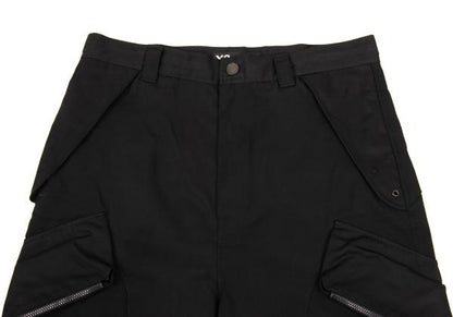 Y-3 Poly Zip Pocket Cargo Pants Black Size XS