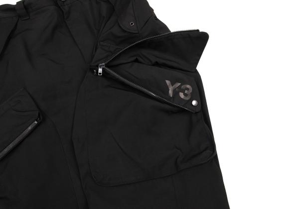 Y-3 Poly Zip Pocket Cargo Pants Black Size XS