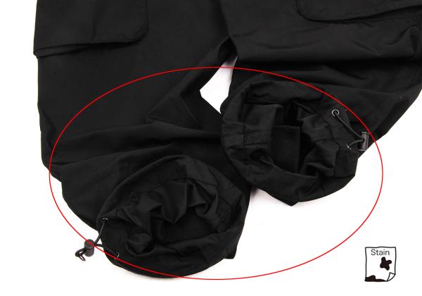 Y-3 Poly Zip Pocket Cargo Pants Black Size XS