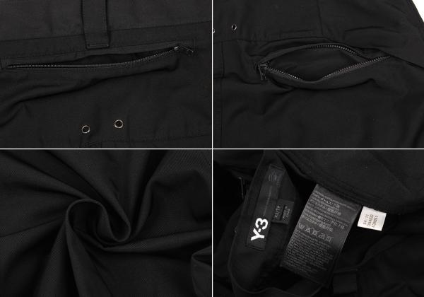 Y-3 Poly Zip Pocket Cargo Pants Black Size XS