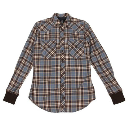 Dolce & Gabbana D&G Cotton Check Western Yoke Shirt Size M