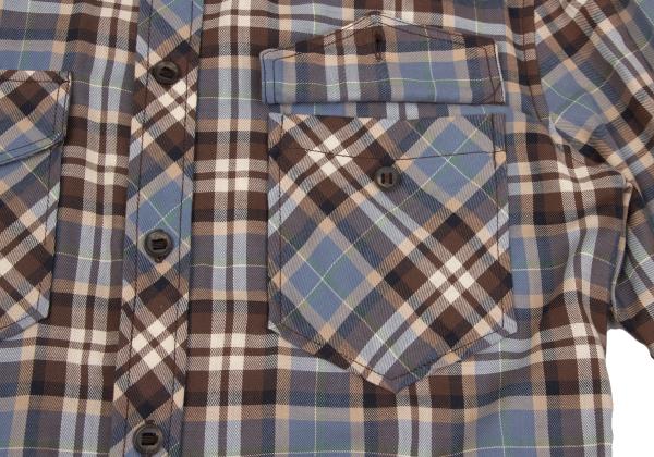 Dolce & Gabbana D&G Cotton Check Western Yoke Shirt Size M