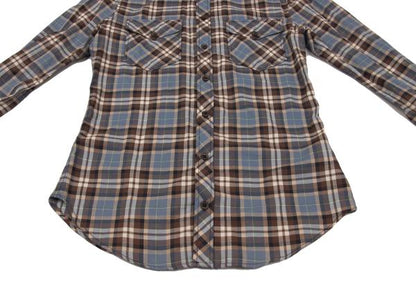 Dolce & Gabbana D&G Cotton Check Western Yoke Shirt Size M