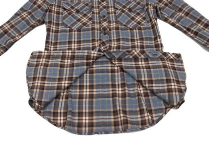 Dolce & Gabbana D&G Cotton Check Western Yoke Shirt Size M
