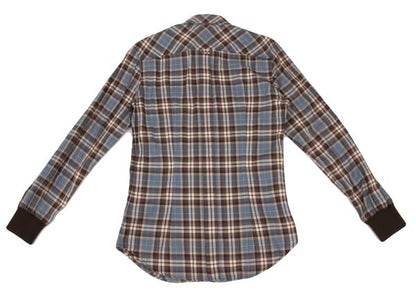 Dolce & Gabbana D&G Cotton Check Western Yoke Shirt Size M