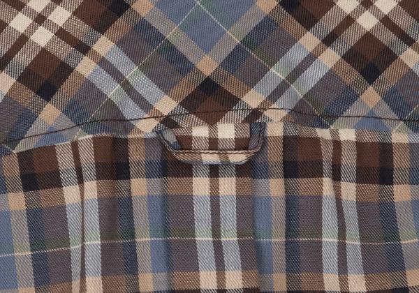 Dolce & Gabbana D&G Cotton Check Western Yoke Shirt Size M