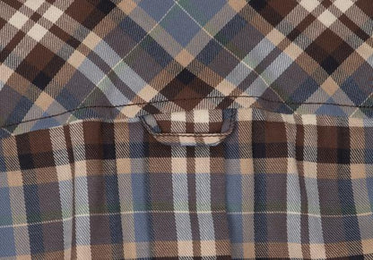Dolce & Gabbana D&G Cotton Check Western Yoke Shirt Size M