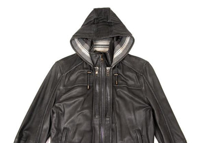 Dolce & Gabbana D&G Lamb Ribbed Hooded Zip Jacket Size 46