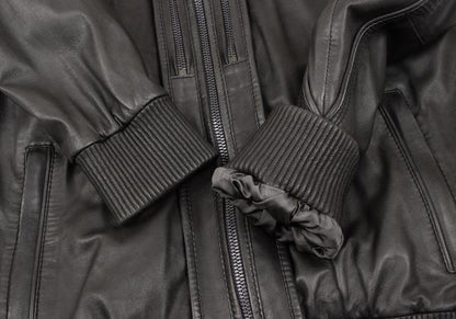 Dolce & Gabbana D&G Lamb Ribbed Hooded Zip Jacket Size 46
