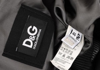 Dolce & Gabbana D&G Lamb Ribbed Hooded Zip Jacket Size 46