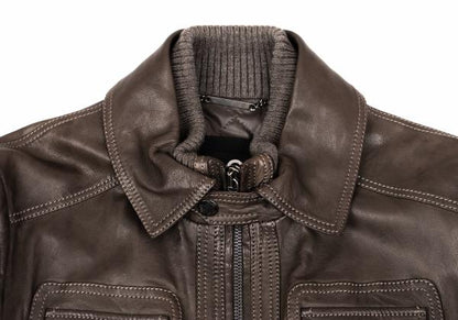 Dolce & Gabbana D&G Quilted Lining Lamb Blouson Size 46