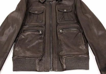 Dolce & Gabbana D&G Quilted Lining Lamb Blouson Size 46