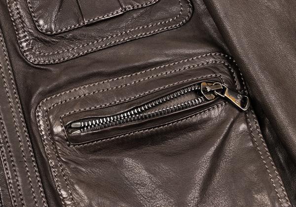 Dolce & Gabbana D&G Quilted Lining Lamb Blouson Size 46