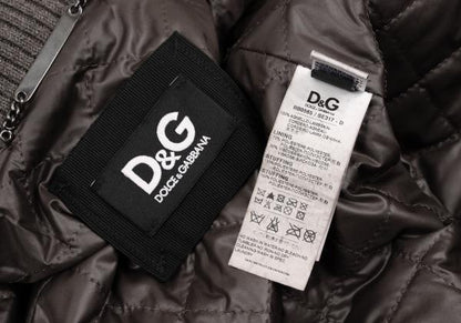 Dolce & Gabbana D&G Quilted Lining Lamb Blouson Size 46