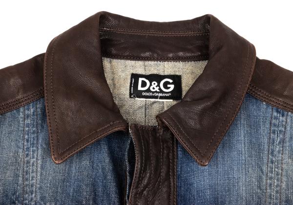 Dolce & Gabbana D&G Cut-off Panel Jacket Indigo Size M