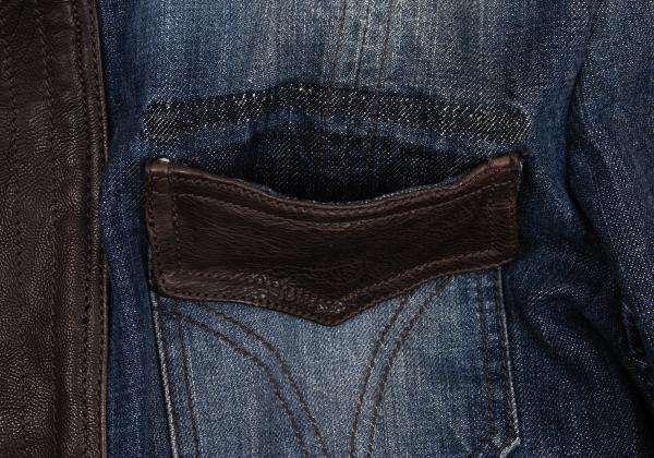 Dolce & Gabbana D&G Cut-off Panel Jacket Indigo Size M