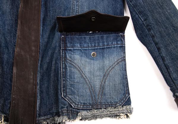 Dolce & Gabbana D&G Cut-off Panel Jacket Indigo Size M