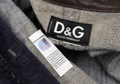 Dolce & Gabbana D&G Cut-off Panel Jacket Indigo Size M