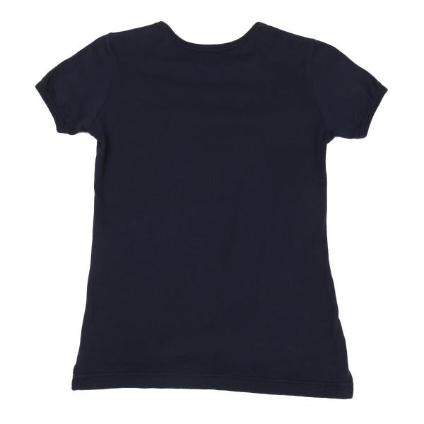 Vivienne Westwood Cotton Orb Embroidered T-Shirt Navy Size M