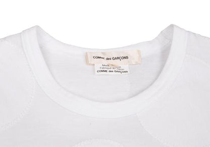 COMME des GARCONS Cotton Dot Patch Tank Top White Size S